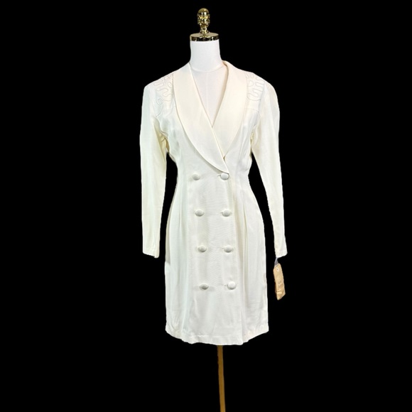 Blondie And Me Dresses & Skirts - NWT VINTAGE Blondie and Me double breasted blazer dress size 7/8